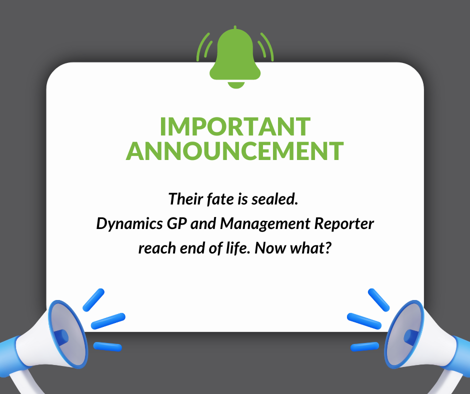 end of support for Dynamics GP